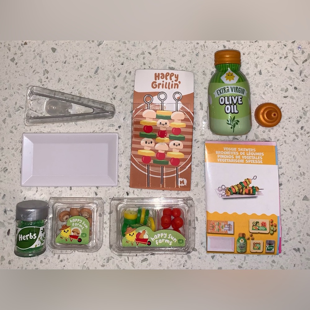 Make it mini Diner series 3 Veggie Skewers